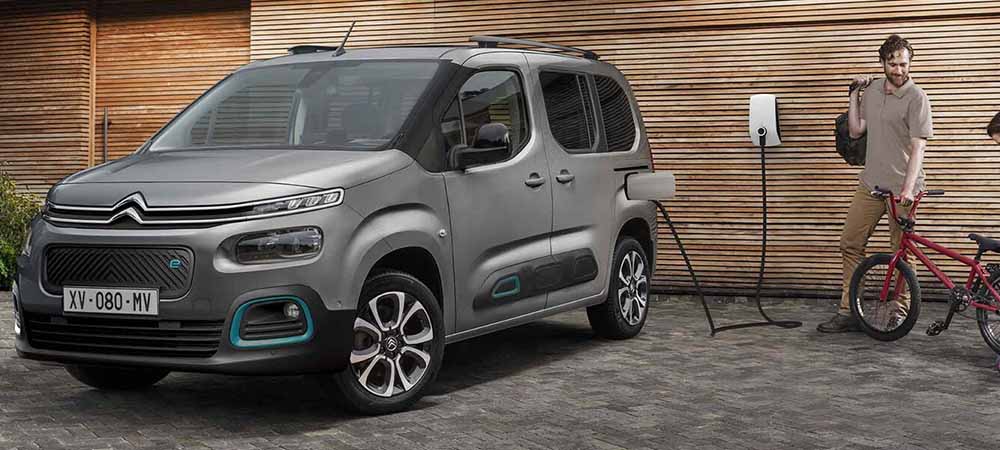 Citroën ë-Berlingo Electric lädt