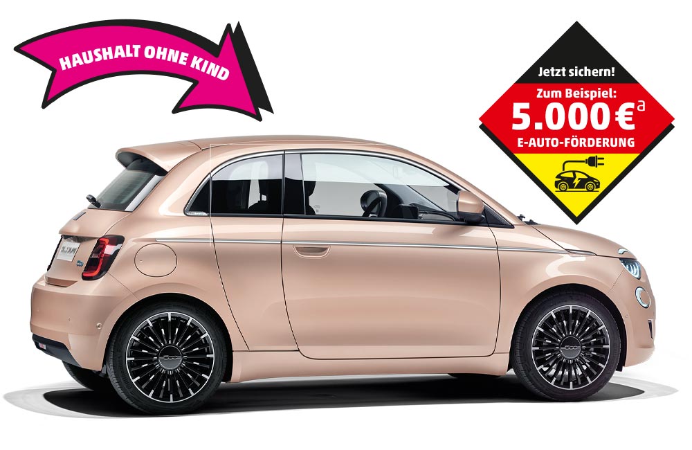 Fiat 500e 3+1