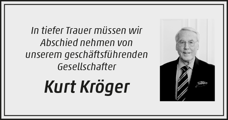 Abschied Kurt Kröger