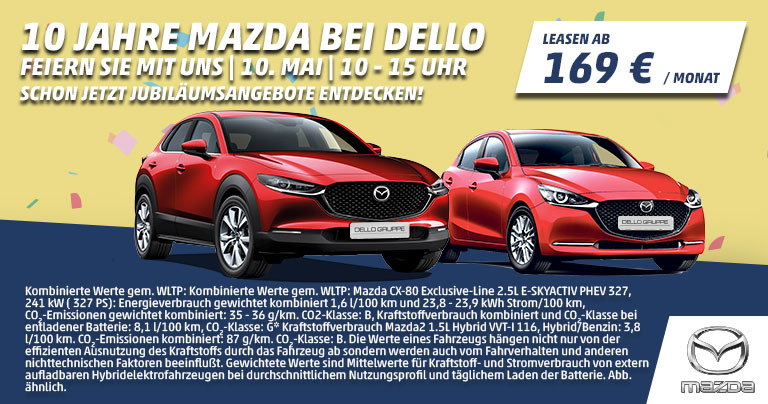 10 Jahre Mazda Dello