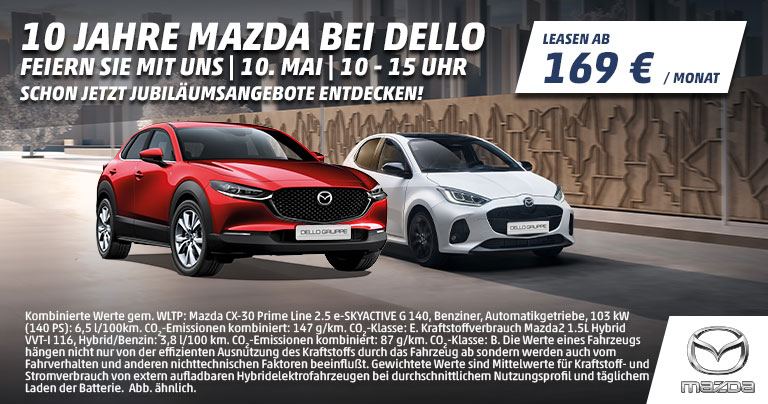 10 Jahre Mazda Dello