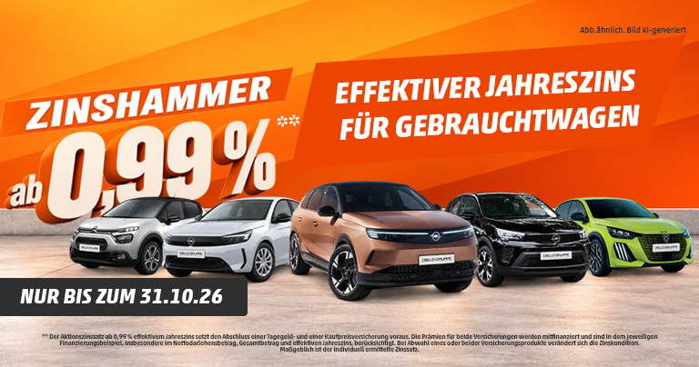 Gebrauchtwagen-Aktion 2026