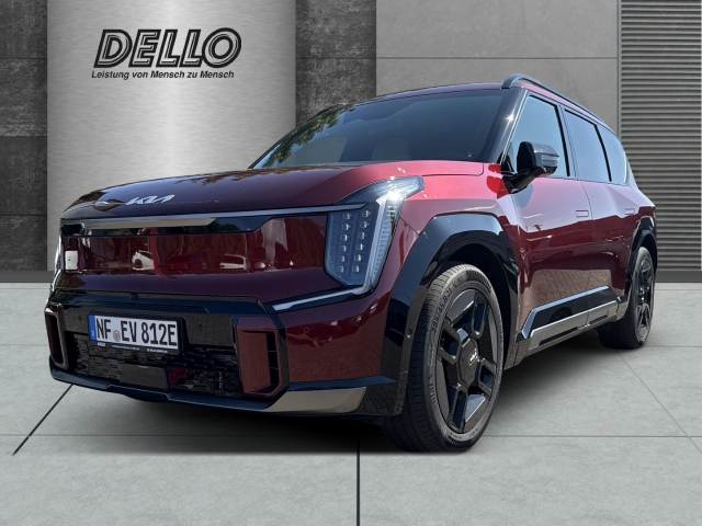 Fahrzeugansicht Kia EV9 GT-Line Allrad 99kWh Relaxation-Sitz-Paket HUD Niveau Navi Digitales Cockpit Memory Sitze
