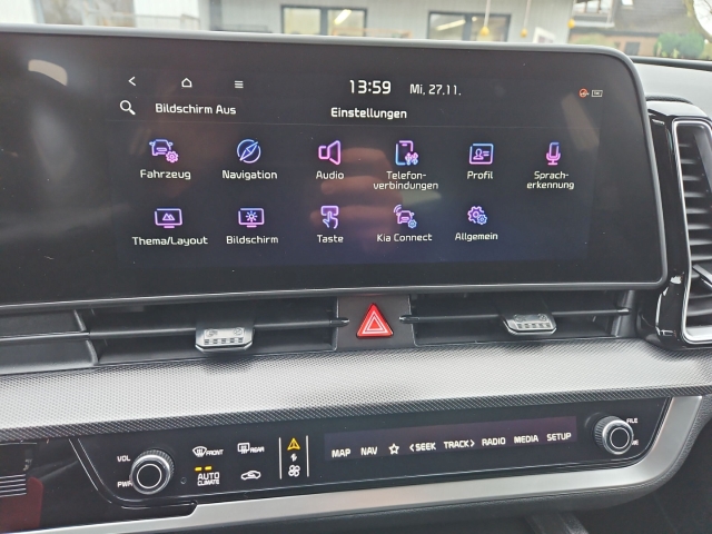 Fahrzeugansicht Kia Sportage 1.6T Vision + Komfort Navi LED Kamera SHZ+LHZ digitales Cockpit Blendfreies Fernl. - Bild 26