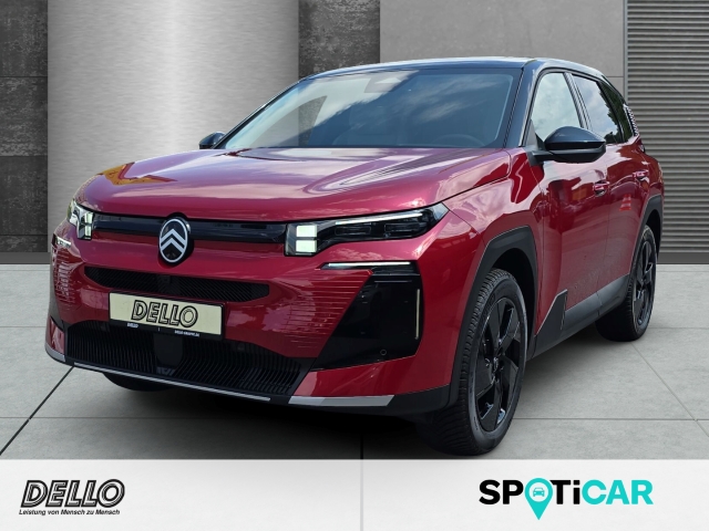 Citroen C5 Aircross MAX Hybrid AT El. Panodach Alcantara AHK-abnehmbar Winterpaket Dach in Schwarz