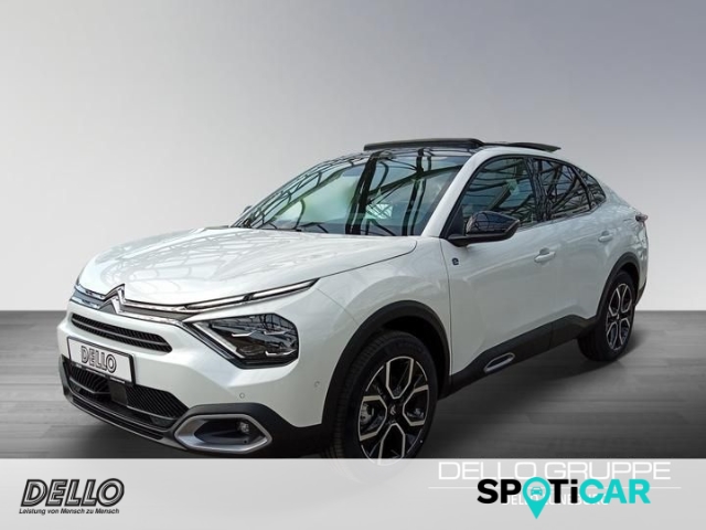 Fahrzeugansicht Citroen e-C4 X Shine 11kw-Lader El. Panodach Kälte-Paket HUD Navi digitales Cockpit Soundsystem