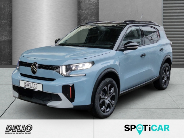 Fahrzeugansicht Citroen C3 Aircross PLUS Turbo 100 Dach in Perla-Nera-Schwarz 7-Sitzer Paket HUD LED Apple CarPlay