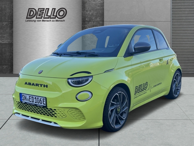 Fahrzeugansicht Abarth 500 e Turismo inkl Wallbox Allwetter Ledersportsitze JBL-Sound StandHZG Panorama Navi