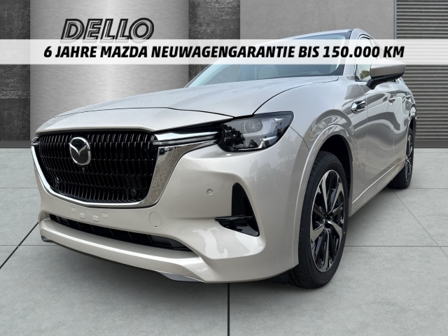 Fahrzeugansicht Mazda CX-60 Takumi Plus 2.5 e-SKYACTIV PHEV 327 PS AWD  Platinum Quartz Leder Weiß HUD StandHZG