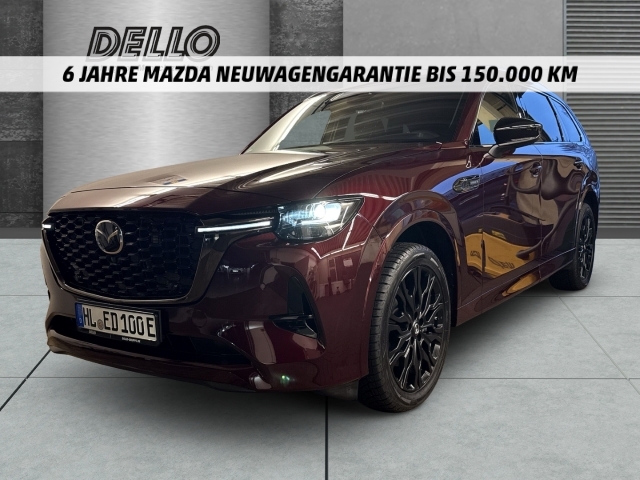 Fahrzeugansicht Mazda CX-80 Homura Plus Allrad 2.5 PHEV HUD El. Panodach Navi Leder Memory Sitze StandHZG Soundsystem