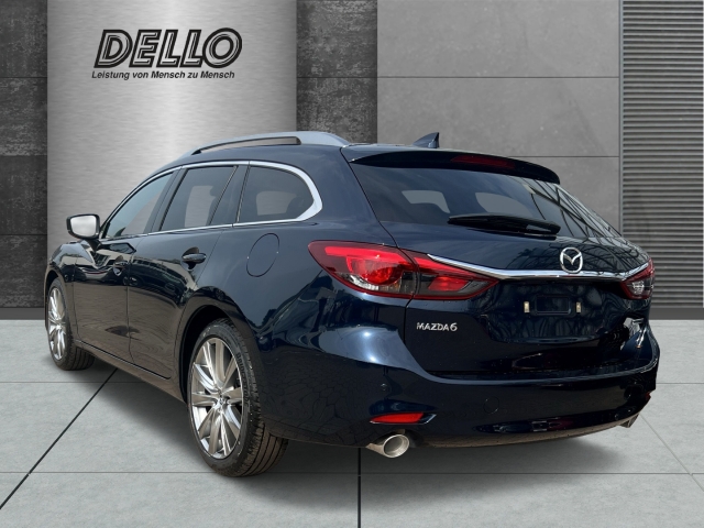 Fahrzeugansicht Mazda 6 Kombi 194PS TAKUMI Nappa BOSE HUD 360 Kamera ACC PDC Klima - Bild 3