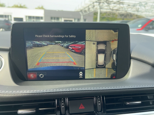 Fahrzeugansicht Mazda 6 Kombi 194PS TAKUMI Nappa BOSE HUD 360 Kamera ACC PDC Klima - Bild 22