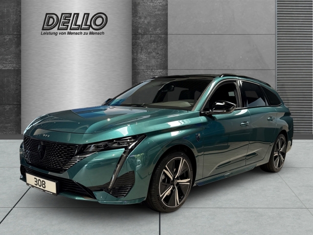 Peugeot 308 SW GT Hybrid 6-AT Surrounding-Plus Premium-Paket AHK-abnehmbar El. Panodach Navi