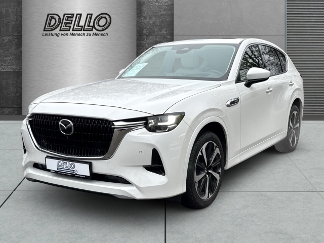 Fahrzeugansicht Mazda CX-60 Takumi Hybrid Allrad HUD El. Panodach Navi Digitales Cockpit Memory Sitze Soundsystem