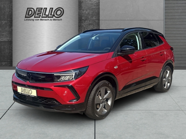 Fahrzeugansicht Opel Grandland GS Line 1.2 AT 360 Kamera Navi AHK SHZ LHZ Parklenkass. PDCv+h