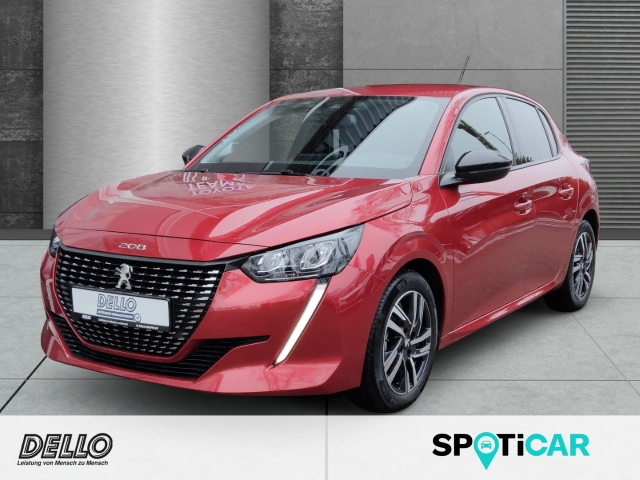 Peugeot 208 Allure Pack Navi LED Klimaautom Fahrerprofil DAB SHZ Spurhalteass. Verkehrszeichenerk.