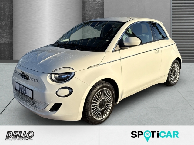 Fahrzeugansicht Fiat 500e Komfort-Paket Style-Paket Rückfahrkamera DAB Tempomat