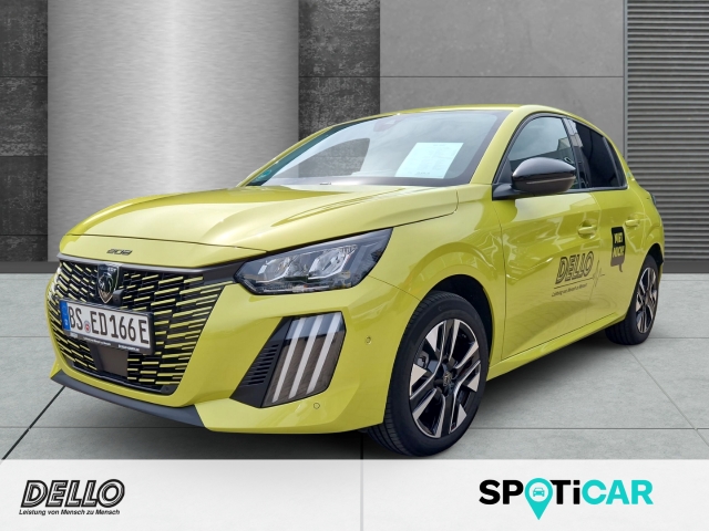 Fahrzeugansicht Peugeot e-208 Allure 115kW/48kWh lfd. Mietwagen 11kW-Lader Sicht- & Navigations-Paket