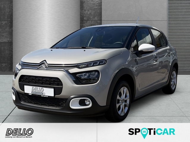 Fahrzeugansicht Citroen C3 YOU 1.2 Klimaanlage LED Spurhalteass. DAB Verkehrszeichenerk. Apple CarPlay ISOFIX