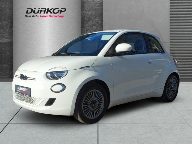 Fahrzeugansicht Fiat 500e Keyless DAB CarPlay Klimaautomatik Bluetooth LM-Räder