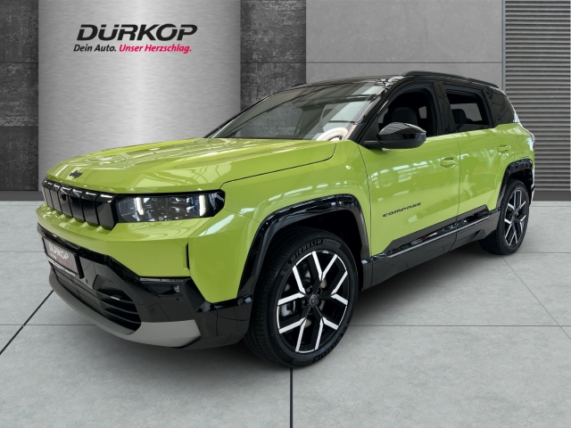Jeep Compass First Edition 74 kWh 360 Kamera ACC Belüft. Sitze StandHZG Navi Leder Memory Sitze