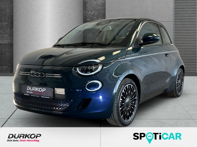 Fiat 500e La Prima Navi Leder Digitales Cockpit LED Apple CarPlay Klimaautomatik Kamera Sitzhzg