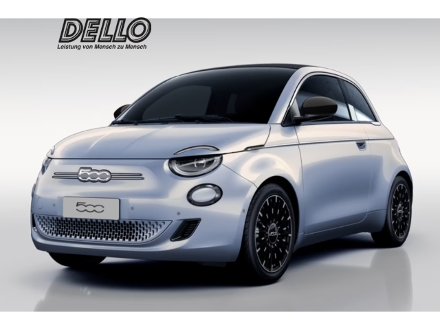 Fiat 500e Cabrio La Prima TopPlus-Paket Navi ACC Digitales Cockpit Memory Sitze Soundsystem 360 Kamera