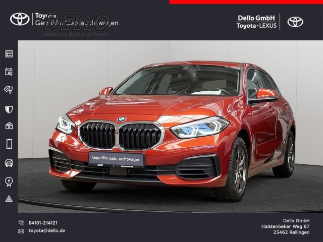 Fahrzeugansicht BMW 116 i Advantage PDC SHZ NAVI W-LAN LED Digitales Cockpit El. Heckklappe 2-Zonen-Klimaautom