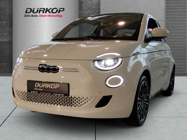 Fiat 500e La Prima 42kwh Kamera, Parksensoren, Navi, Klimaautom. Panorama Digitales Cockpit